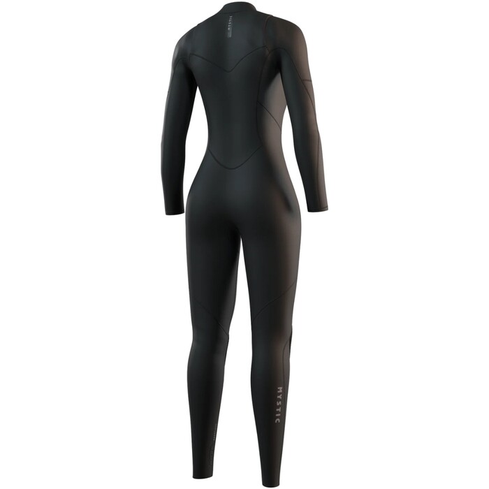 2025 Mystic Mujer Star 5/3mm Chest Zip Neopreno 35000.250050 - Black